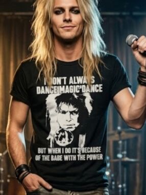 David Bowie Goblin King  Labyrinth Movie I Don't Always Dance Magic Dance Medium